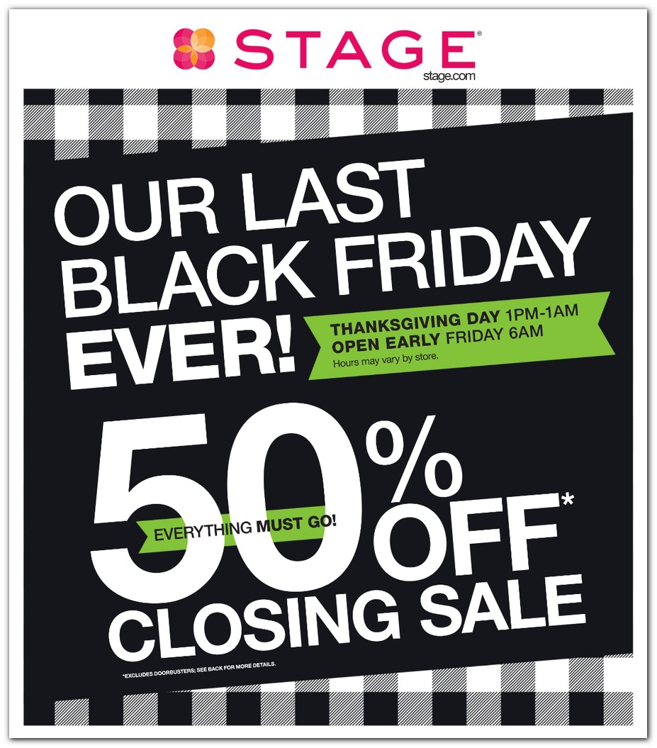 50% off Closing Sale
