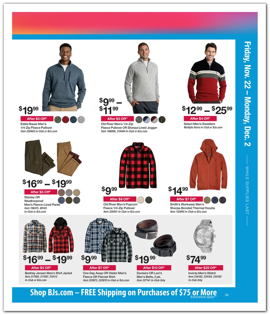 Men's Clothing