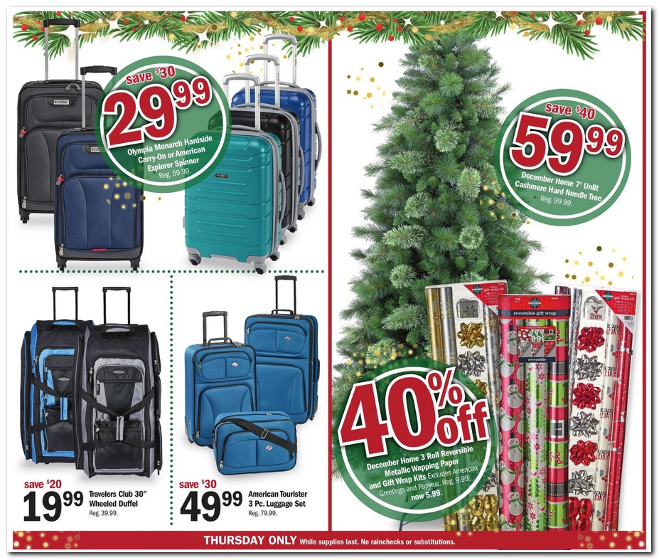 Luggage / Holiday Tree
