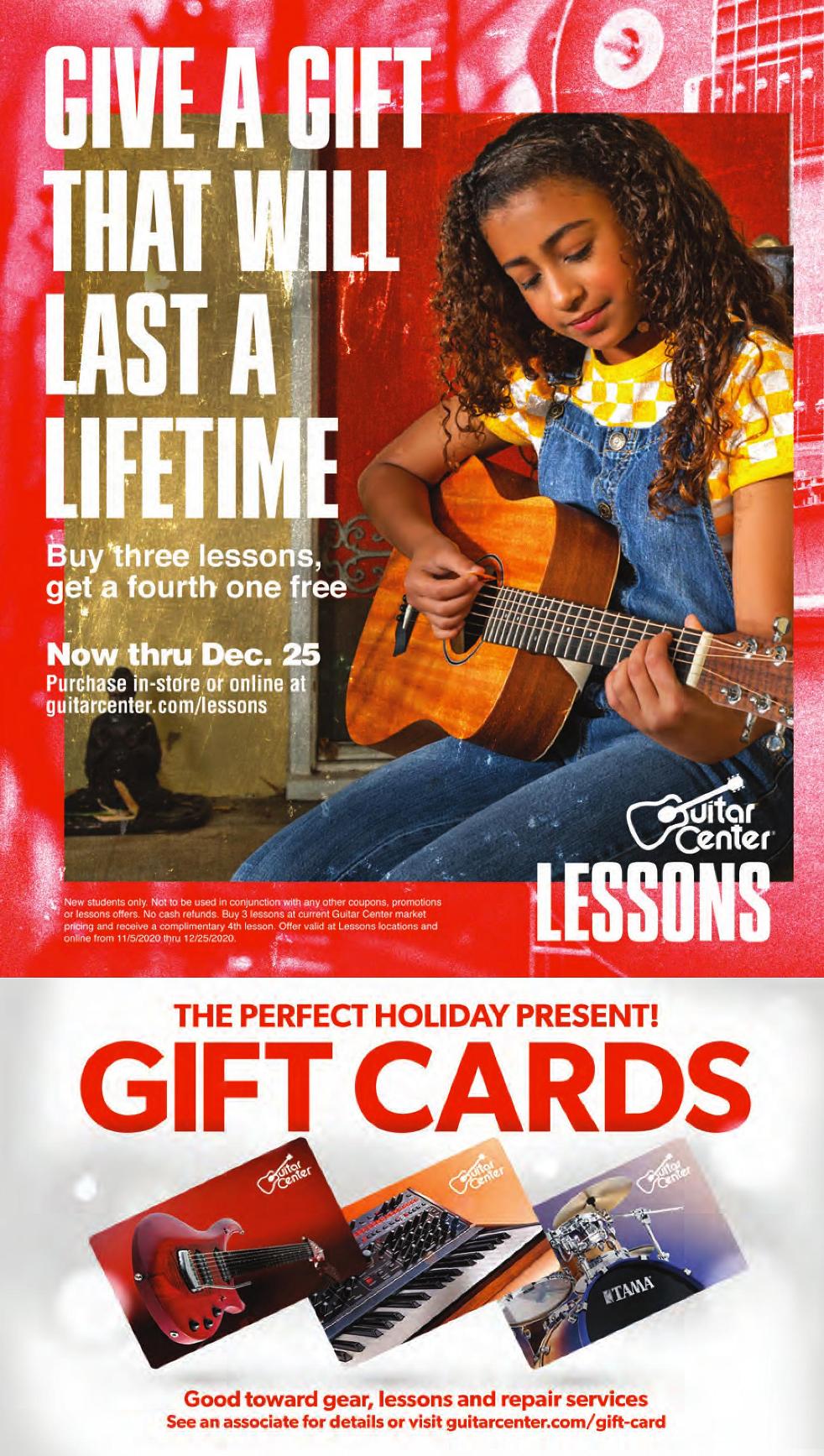 Gift Cards / Lessons