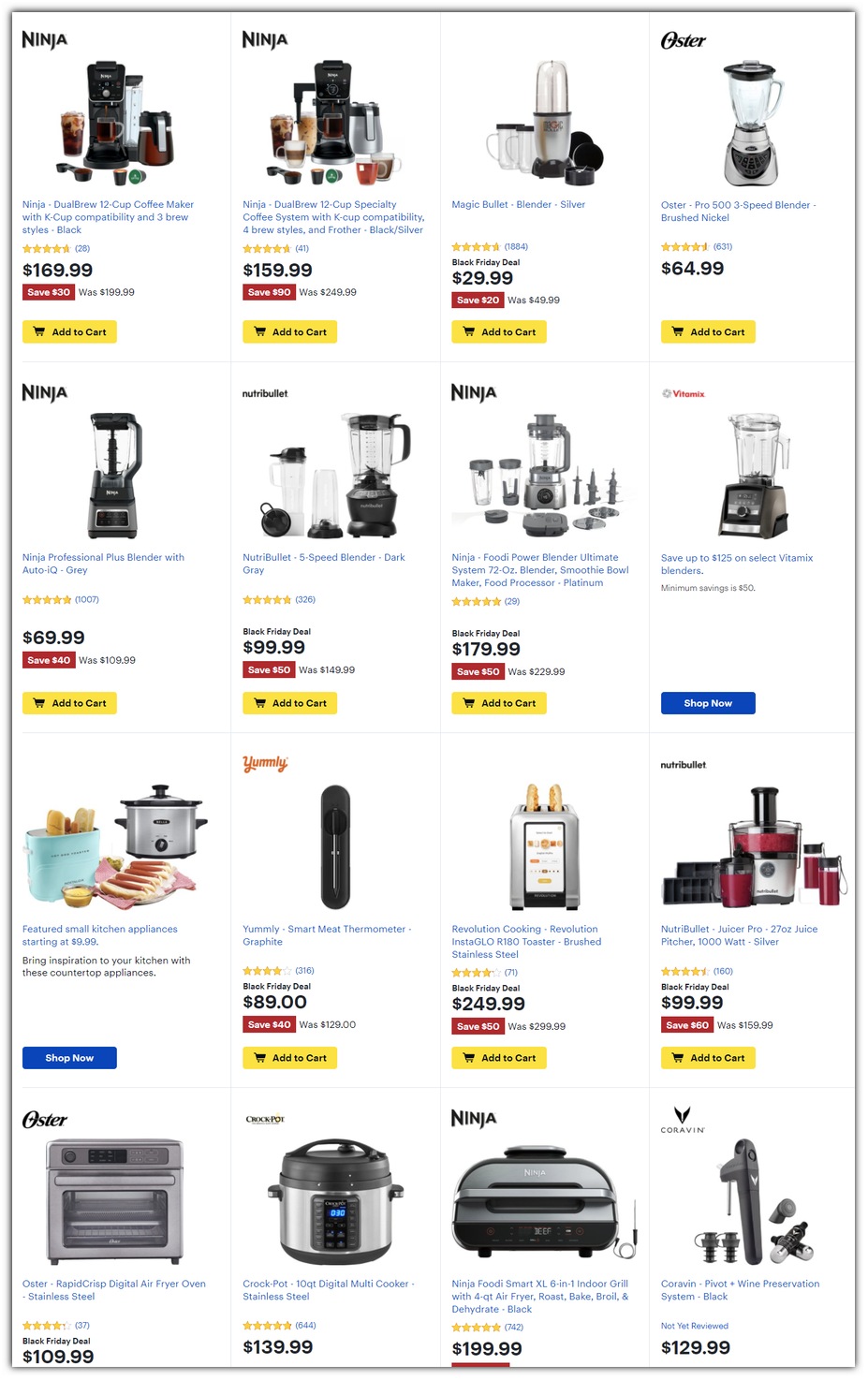Small Kitchen Appliances Page 3