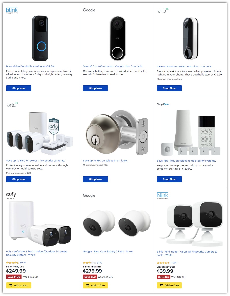 Doorbell Cameras / Home Security