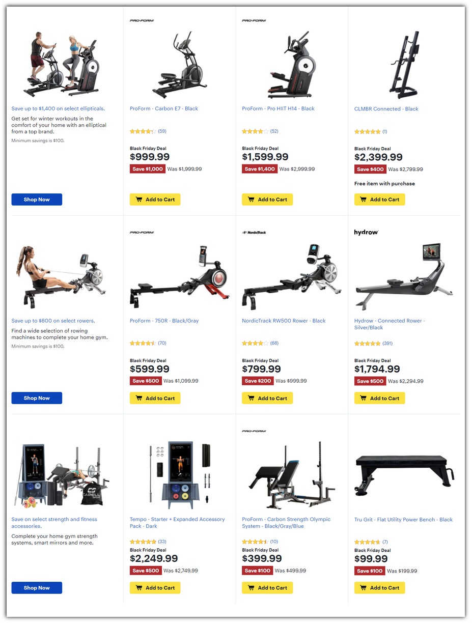 Exercise Equipment Page 2
