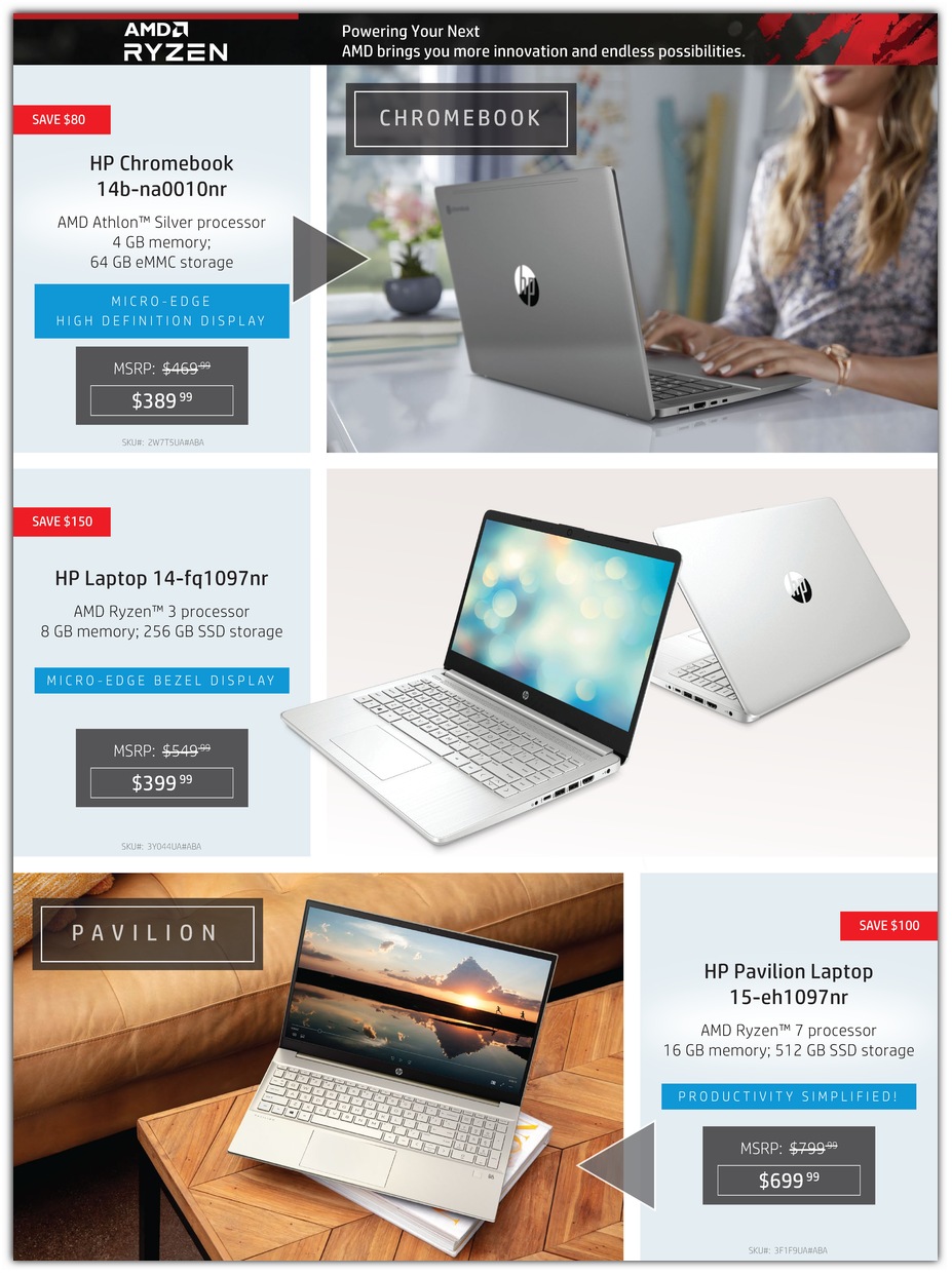 Chromebook / Laptops