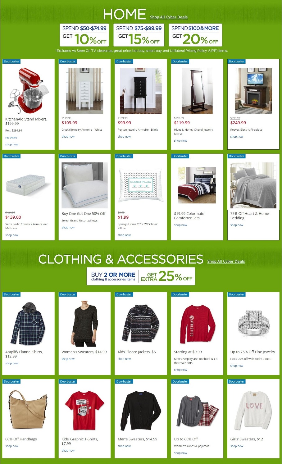 Home Goods / Clothing
