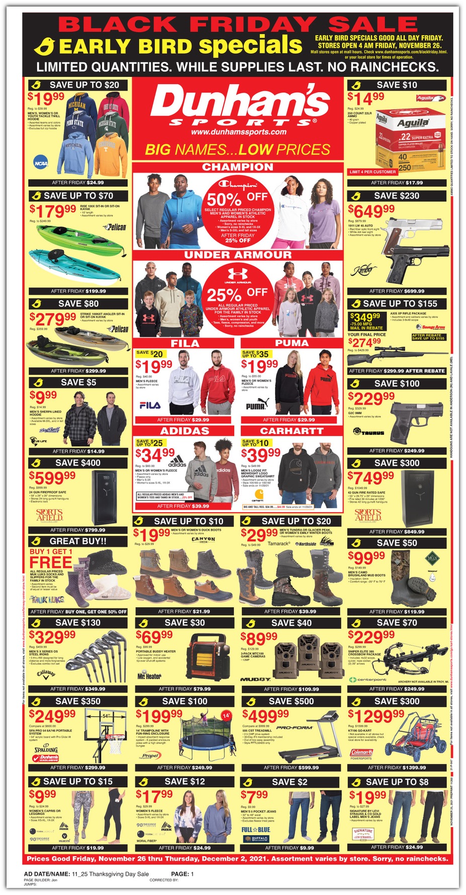black friday dunham's sports deals black friday dunham's sports