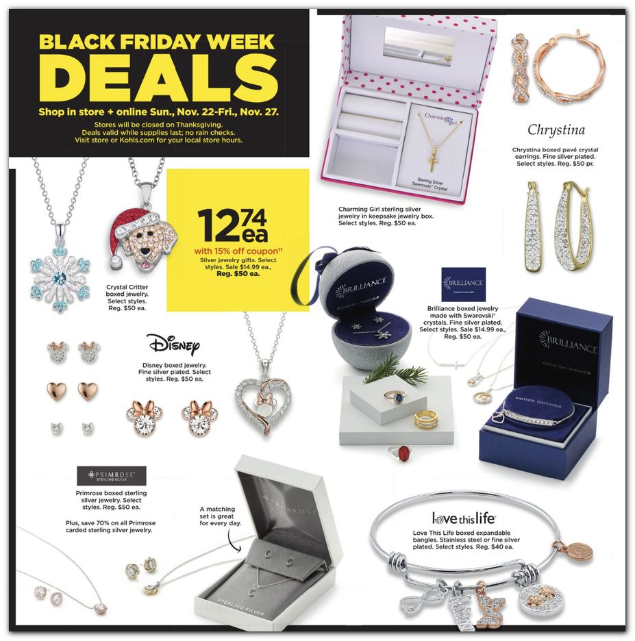 Kohls hot sale online jewelry