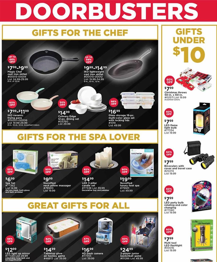 Cookware / Massagers / Gifts