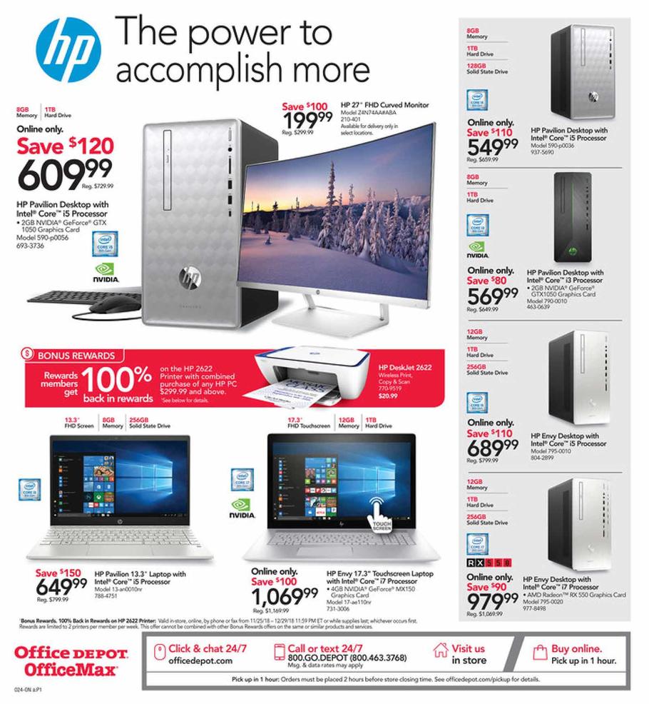 HP Desktops / Laptops