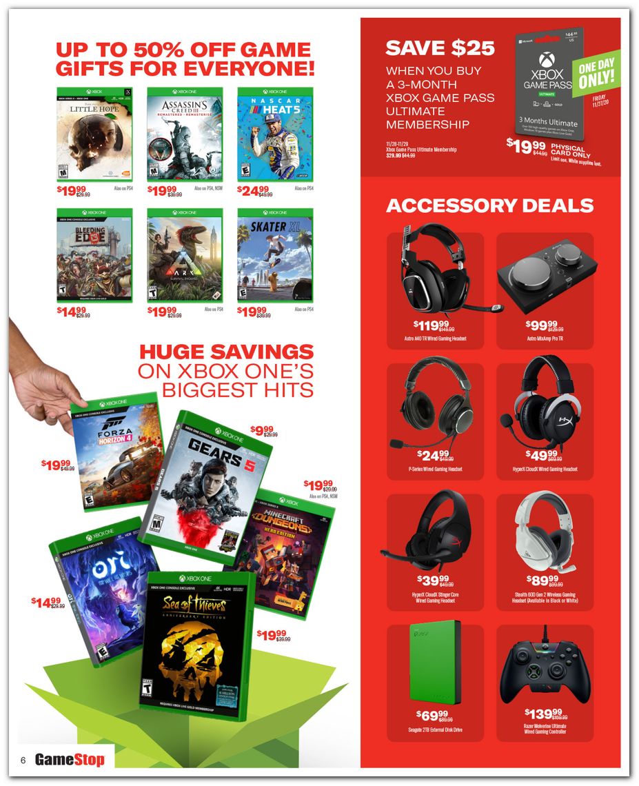 Xbox One Games / Accessories