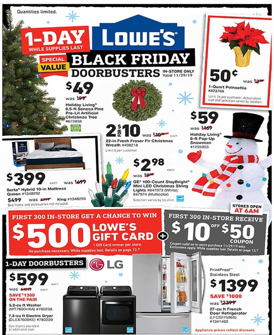 Black Friday Lowe S Deals