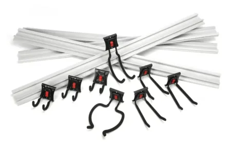 Hyper Tough Quick-Release 12-Piece Snap Rail Kit ... - Ben's Bargains