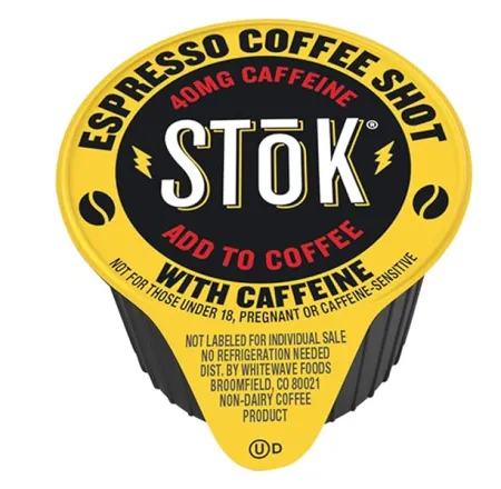 264-Count Stok Caffeinated Black Coffee Shots  $22 at Amazon