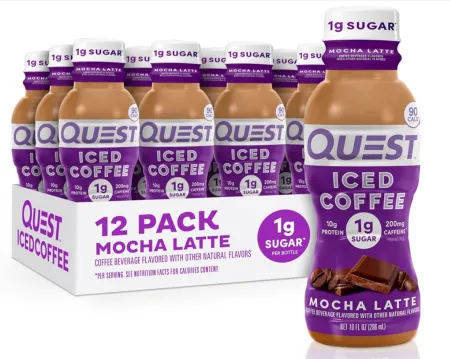 12-Pack Quest Nutrition Iced Coffee $16