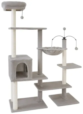 Vibrant Life 64" Multi-Level Cat Tree w/ Condo & Hammock  $33 at eBay