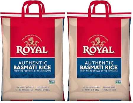 2-Pack 15 lbs Royal Basmati Rice $28
